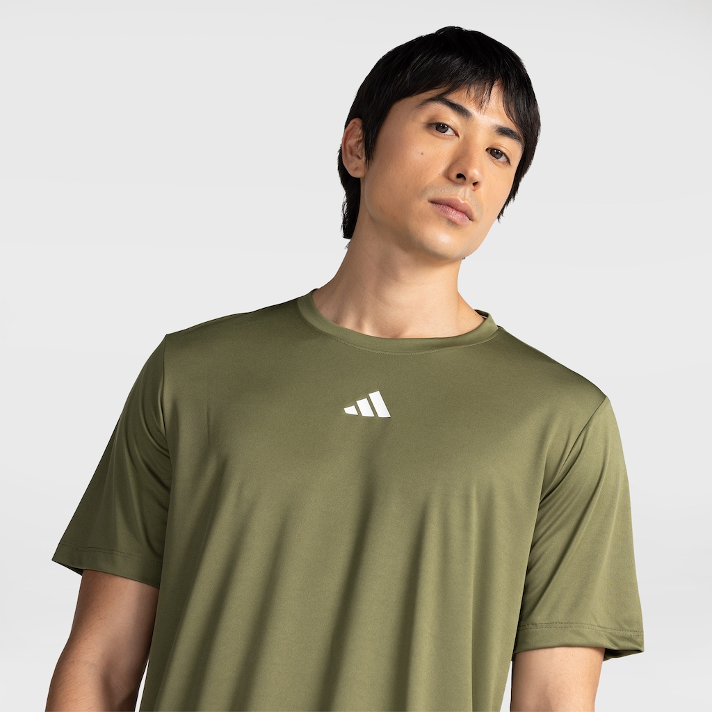Imagem 4 do produto Camiseta Masculina adidas Manga Curta Treino Básica