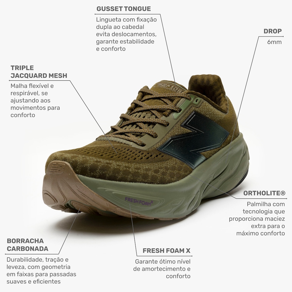 Imagem 2 do produto Tênis New Balance Fresh Foam X 1080 V14 Masculino