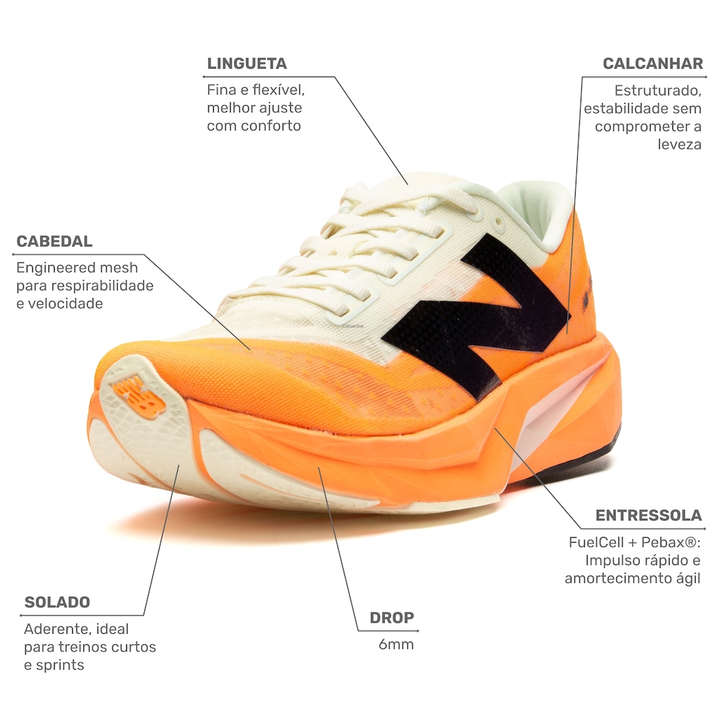 Imagem 2 do produto Tênis New Balance Fuelcell Rebel V4 Masculino