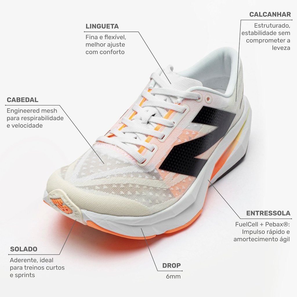 Imagem 2 do produto Tênis New Balance Fuelcell Rebel V4 Masculino