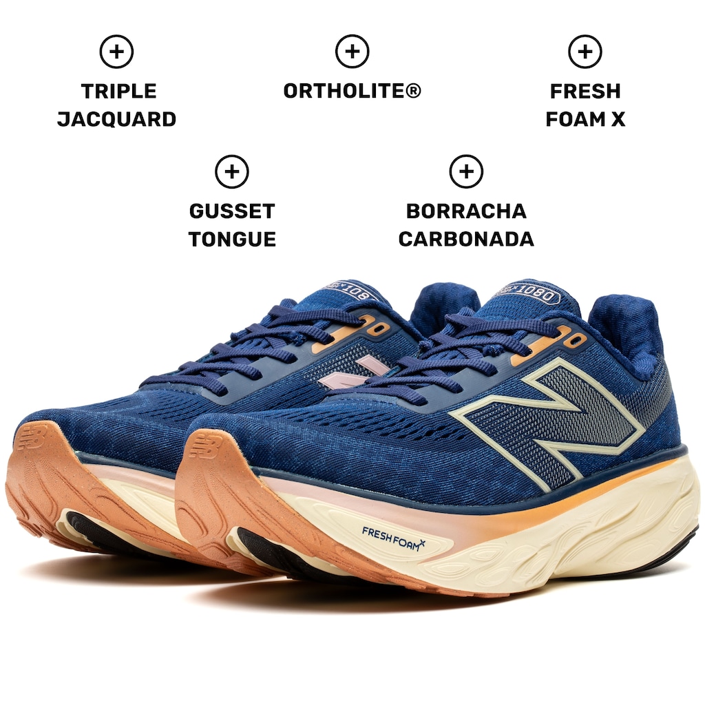 Imagem 2 do produto Tênis New Balance Fresh Foam X 1080 V14 Feminino