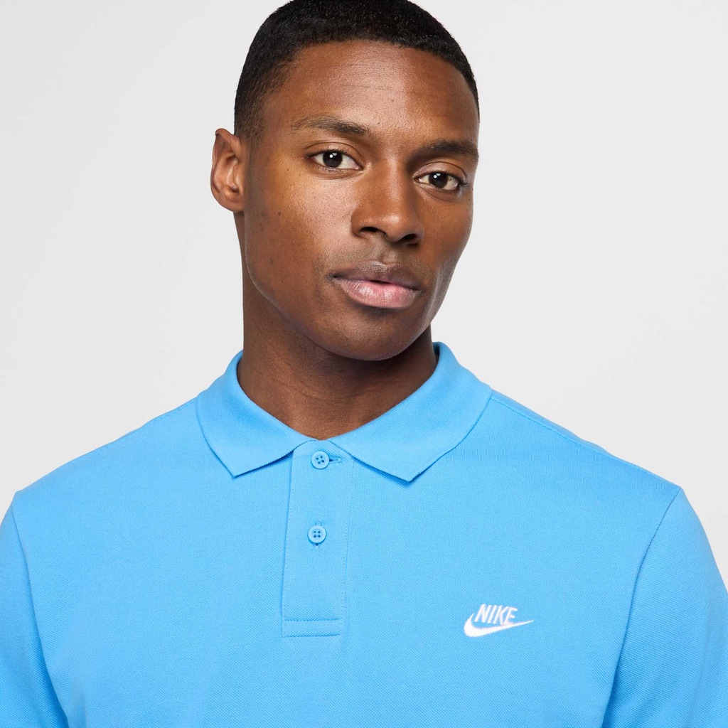 Imagem 3 do produto Camisa Polo Masculina Nike Manga Curta Club SS Pique