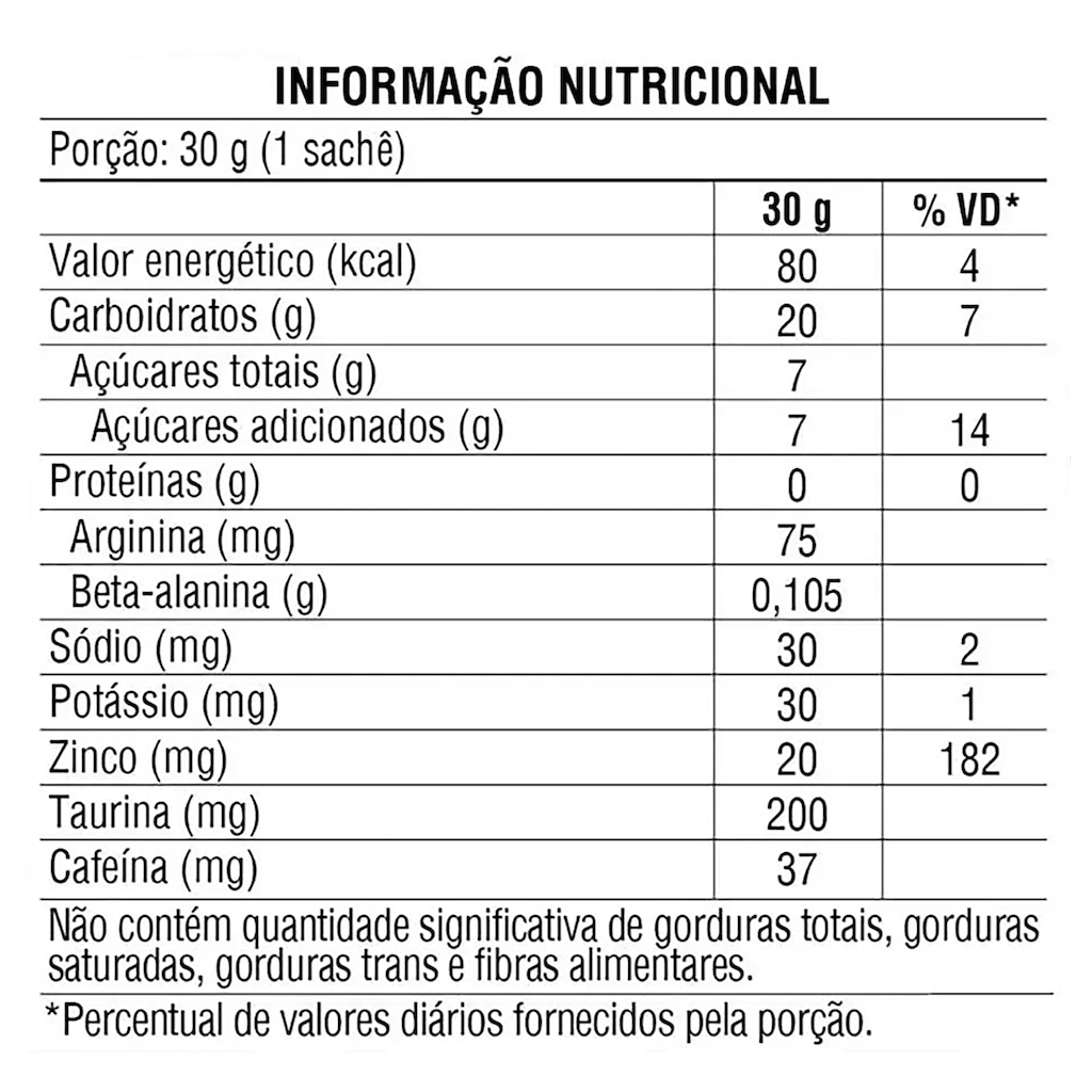 Imagem 2 do produto Xtreme Energy Gel Black Skull Guaraná com Açaí 30g