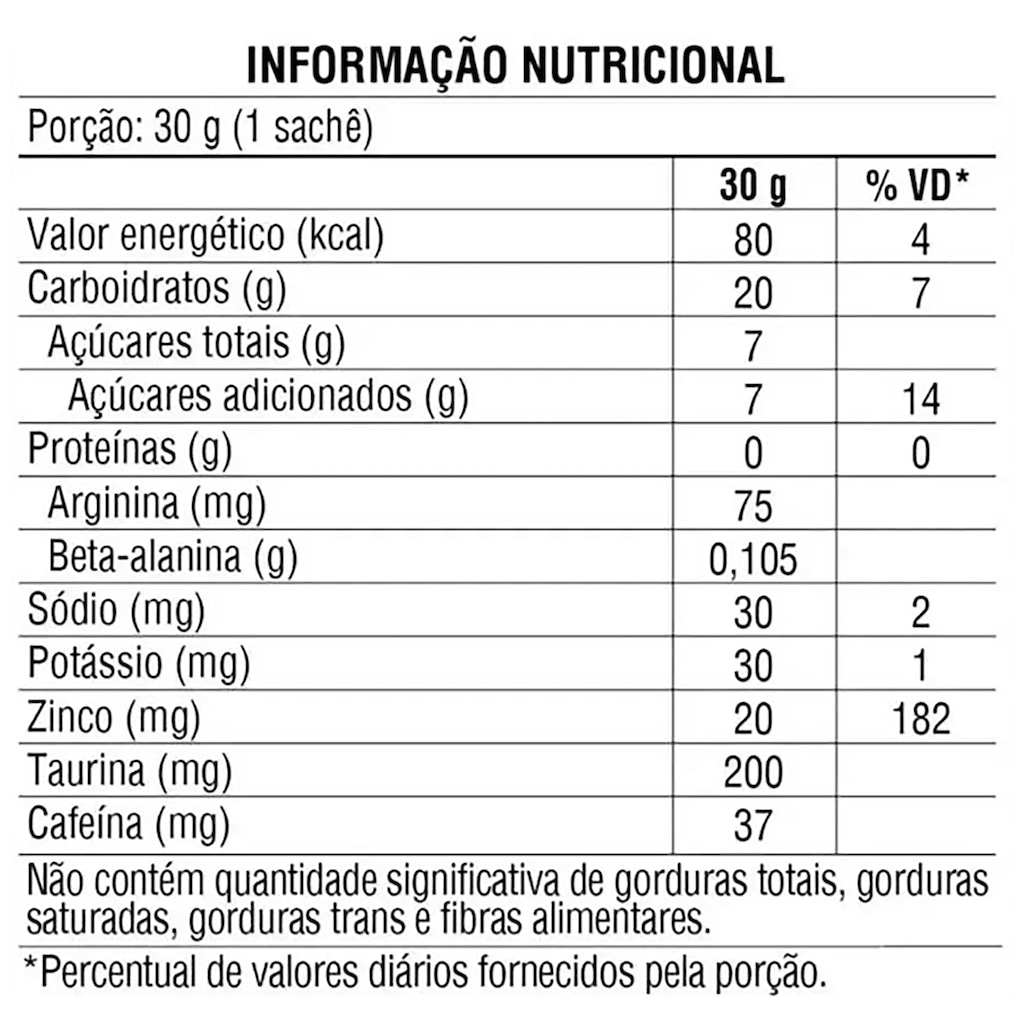 Imagem 2 do produto Xtreme Energy Gel Black Skull Abacaxi com Hortelã 30 g