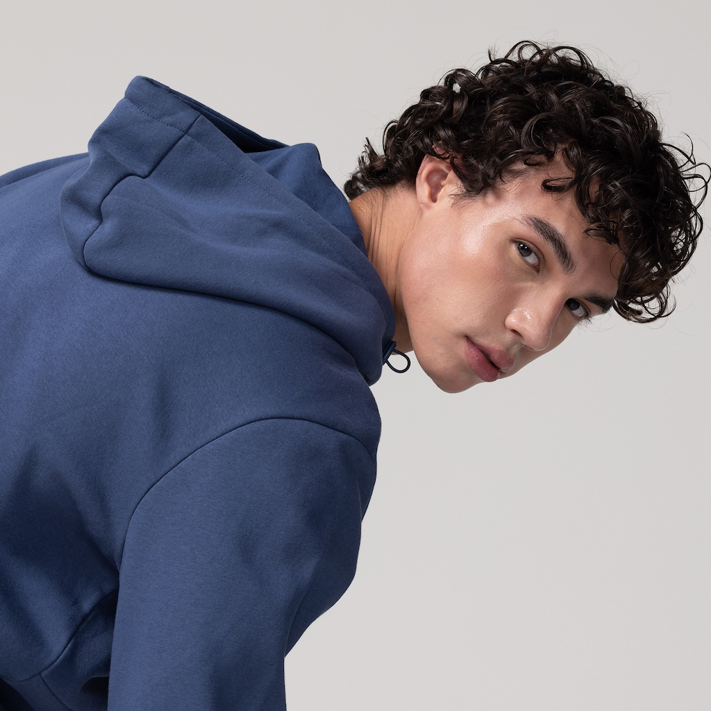 Imagem 5 do produto Jaqueta de Moletom Masculina Oxer com Capuz Bolso Externo Selado