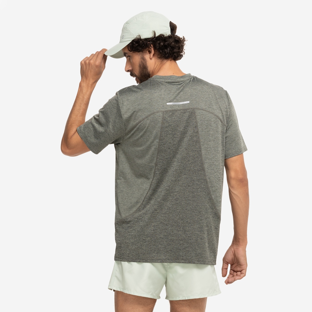 Imagem 2 do produto Camiseta Masculina Oxer Manga Curta Recorte Refletivo Respirável
