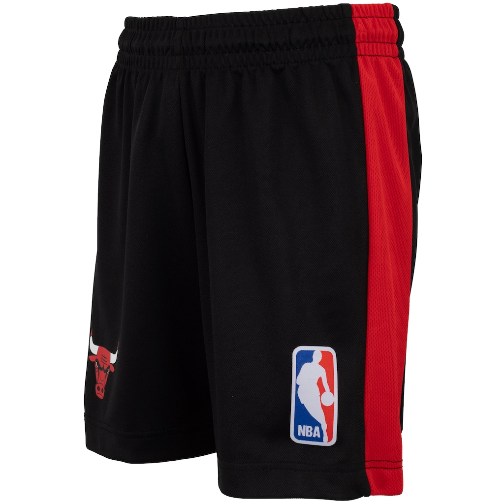 Imagem 4 do produto Kit de Uniforme do Chicago Bulls Infantil Braziline NBA Camiseta Regata + Calção