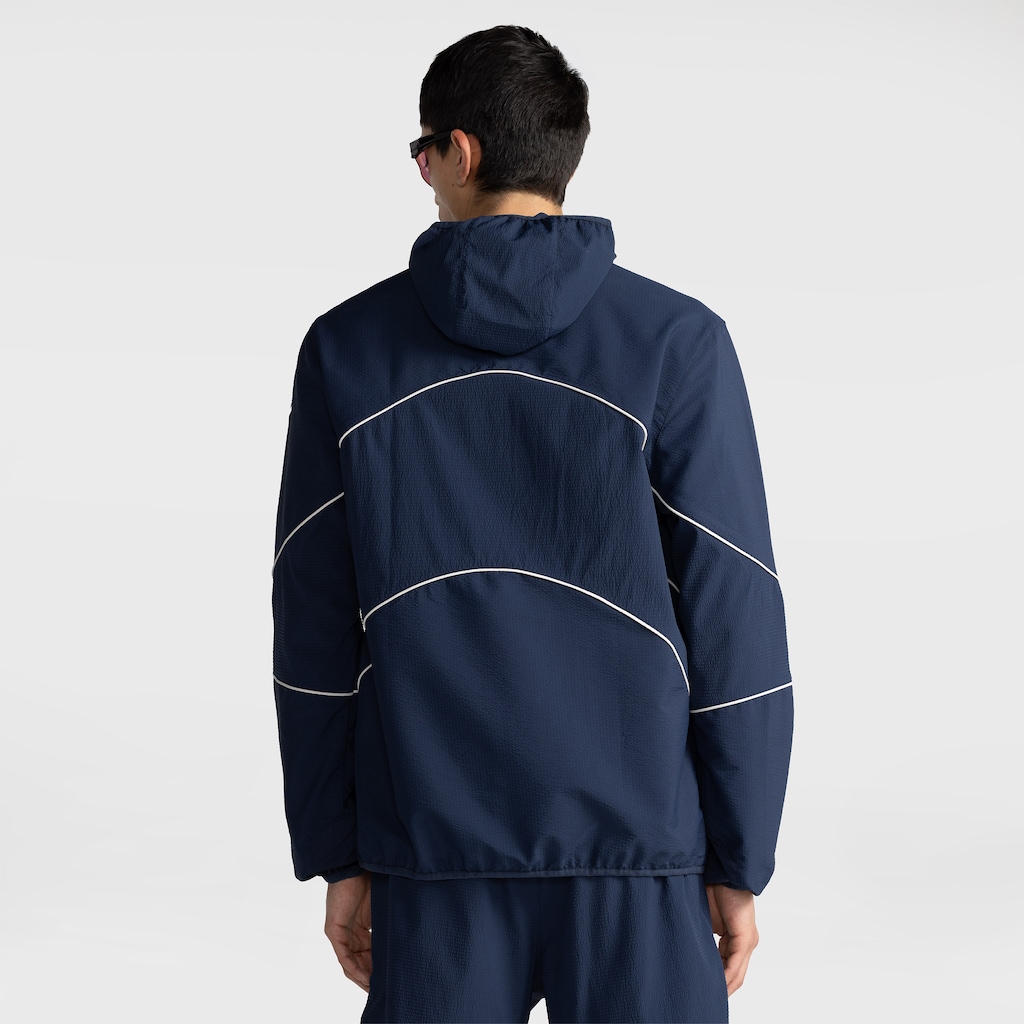 Imagem 2 do produto Jaqueta Masculina ASICS Pinstripe Bolsos Seguros Plana