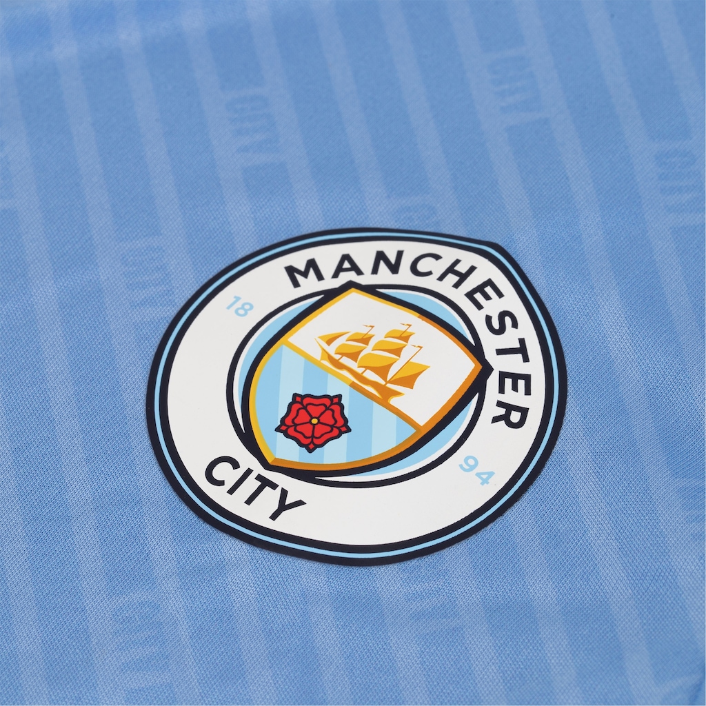 Imagem 5 do produto Kit de Uniforme do Manchester City Braziline Infantil Mini Craque Camiseta + Calção