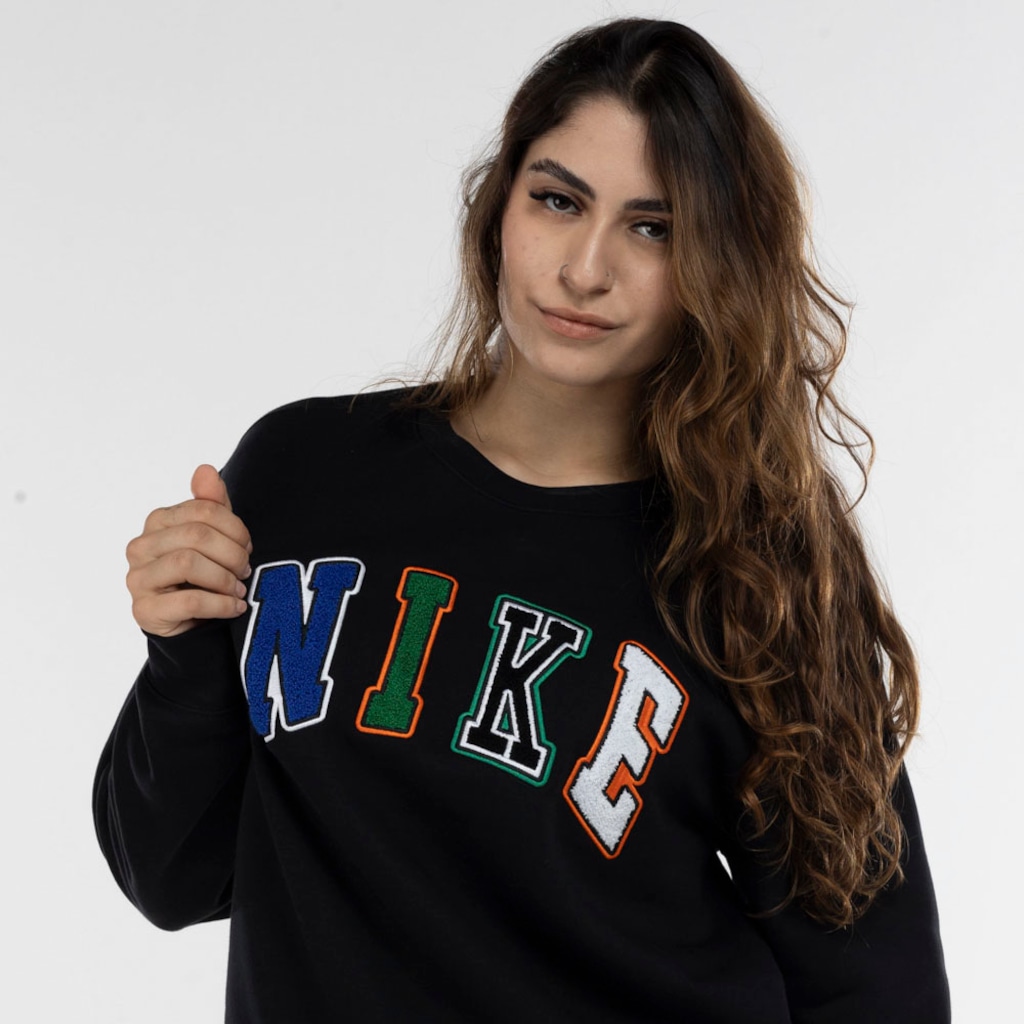 Imagem 5 do produto Blusa de Moletom Nike Club BB Crew