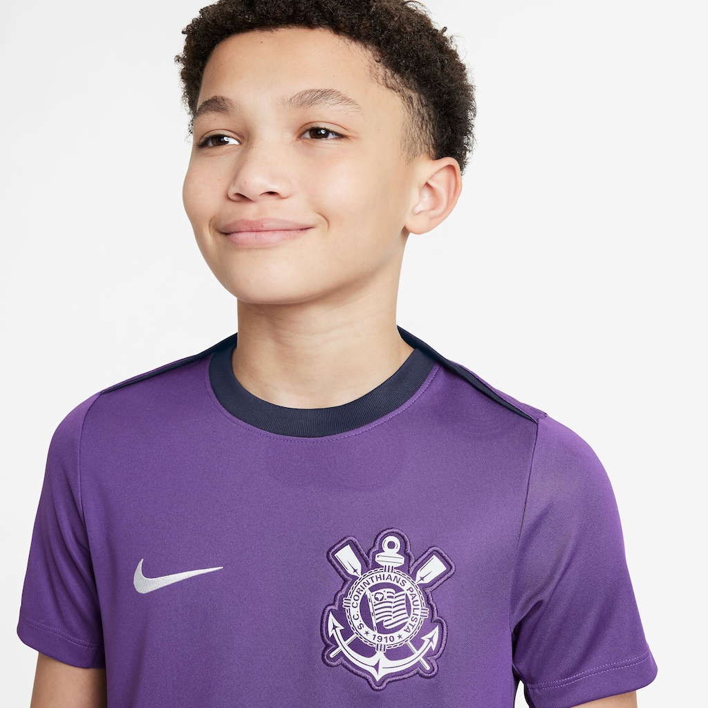 Imagem 3 do produto Camisa de Treino do Corinthians 25 Nike Infantil
