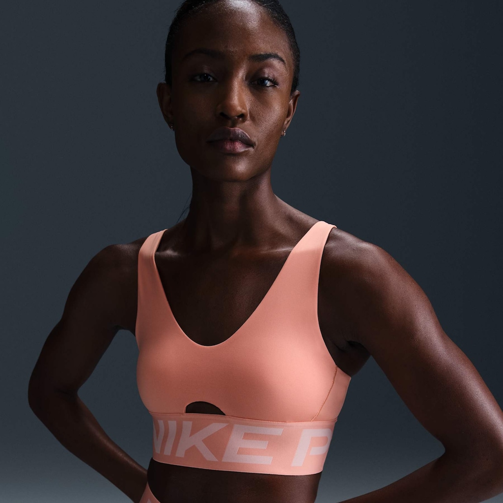 Imagem 2 do produto Top Fitness com Bojo Removível Nike Média Sustentação Indy Plung Bra Bold Adulto