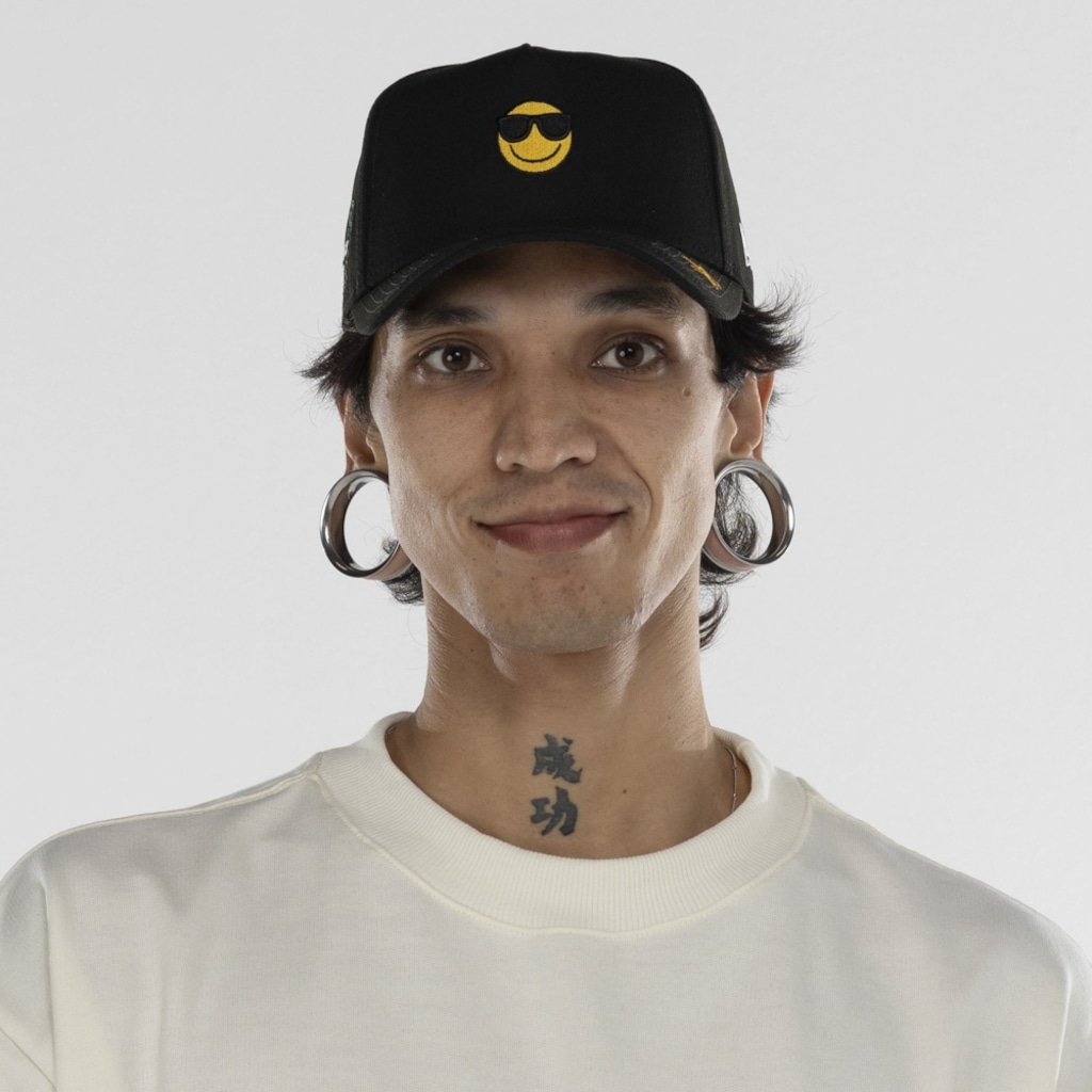 Imagem 2 do produto Boné Aba Curva New Era Snapback 940 AF Emoji BLK