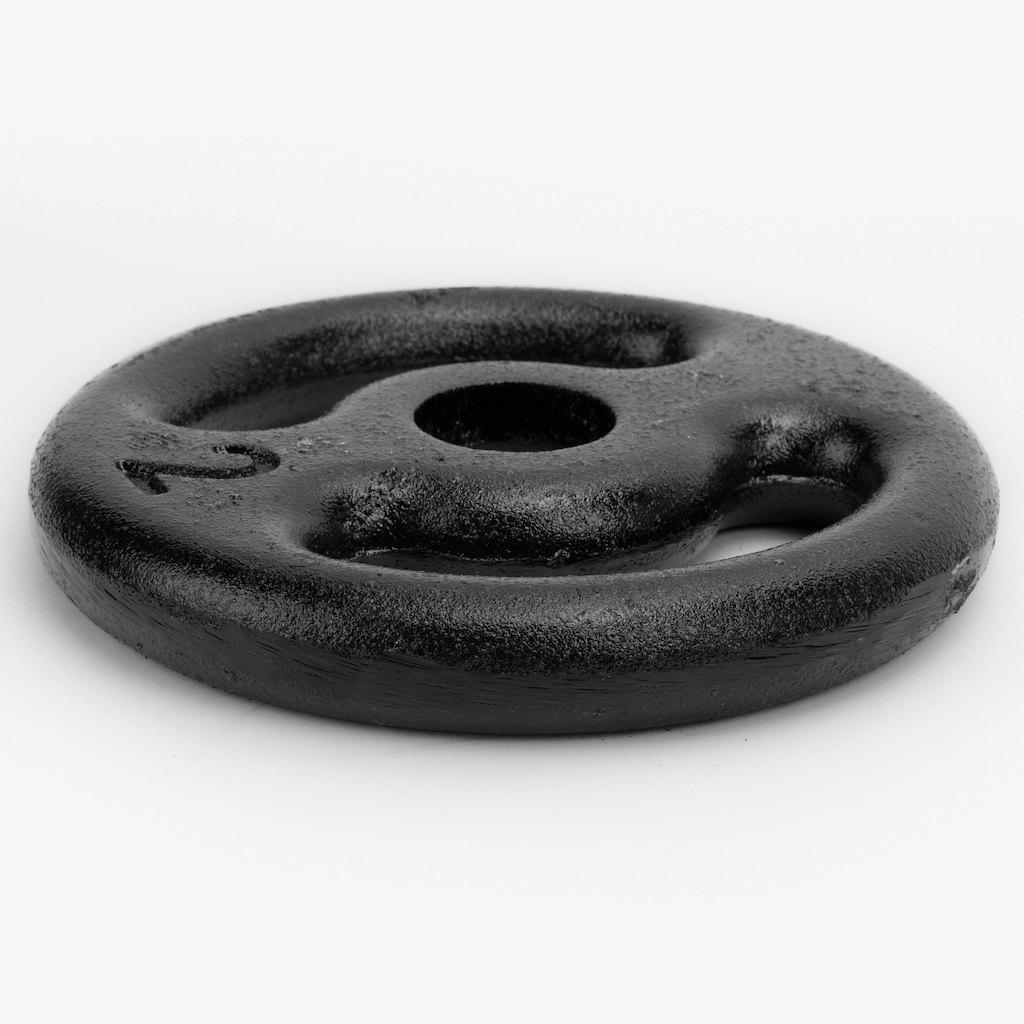 Imagem 3 do produto Anilha de Ferro Oxer 2 kg Vazada