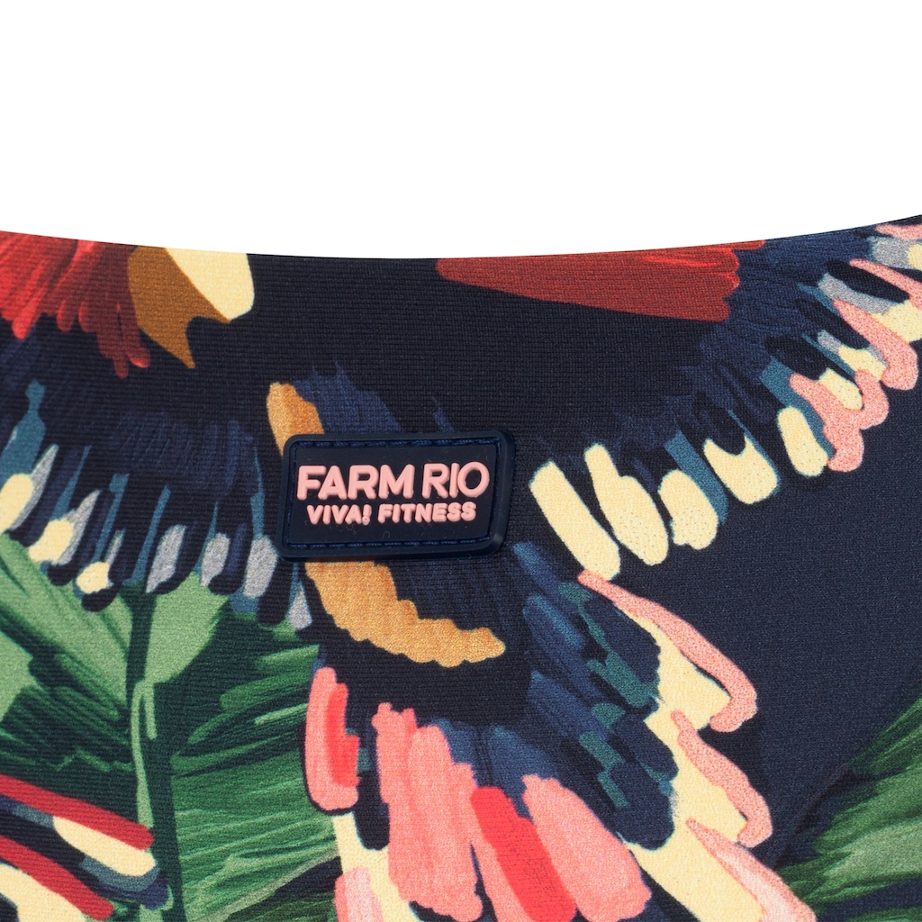 Imagem 5 do produto Calça Legging Feminina Farm Recorte Voo Pássaros Cós Médio Média Compressão