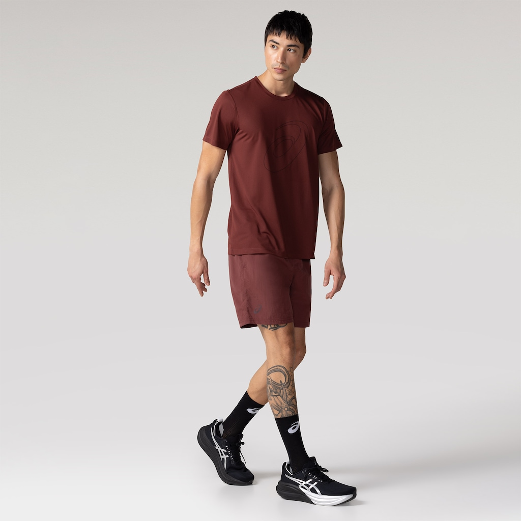 Imagem 4 do produto Bermuda Masculina ASICS Logo Estourado