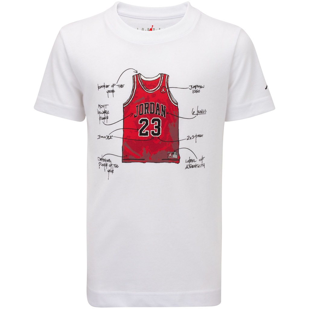 Imagem 1 do produto Camiseta Infantil Nike Manga Curta Jordan The Jersey