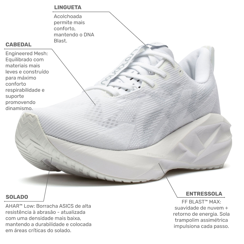 Imagem 2 do produto Tênis ASICS Novablast 5 Masculino