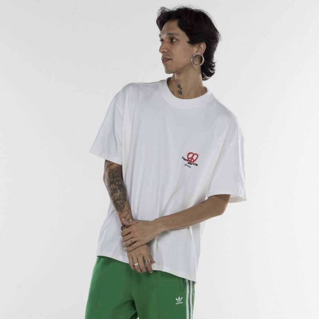 Imagem 3 do produto Camiseta Approve Manga Curta Huge Peaceandluv