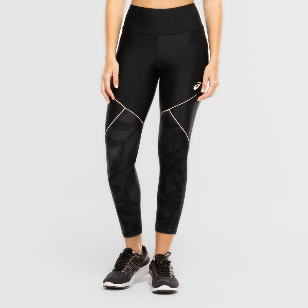 Imagem 3 do produto Calça ASICS Legging Estampa Kumadori Recortes Feminina