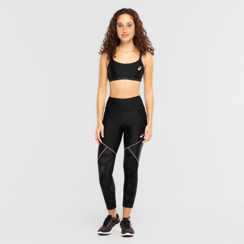 Imagem 4 do produto Calça ASICS Legging Estampa Kumadori Recortes Feminina