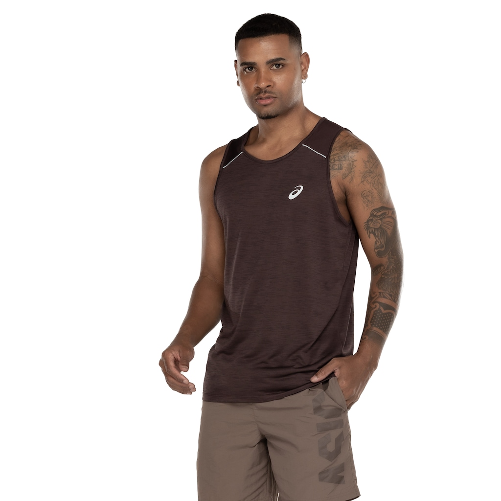 Imagem 1 do produto Camiseta Regata Masculina ASICS Mesh Respirável