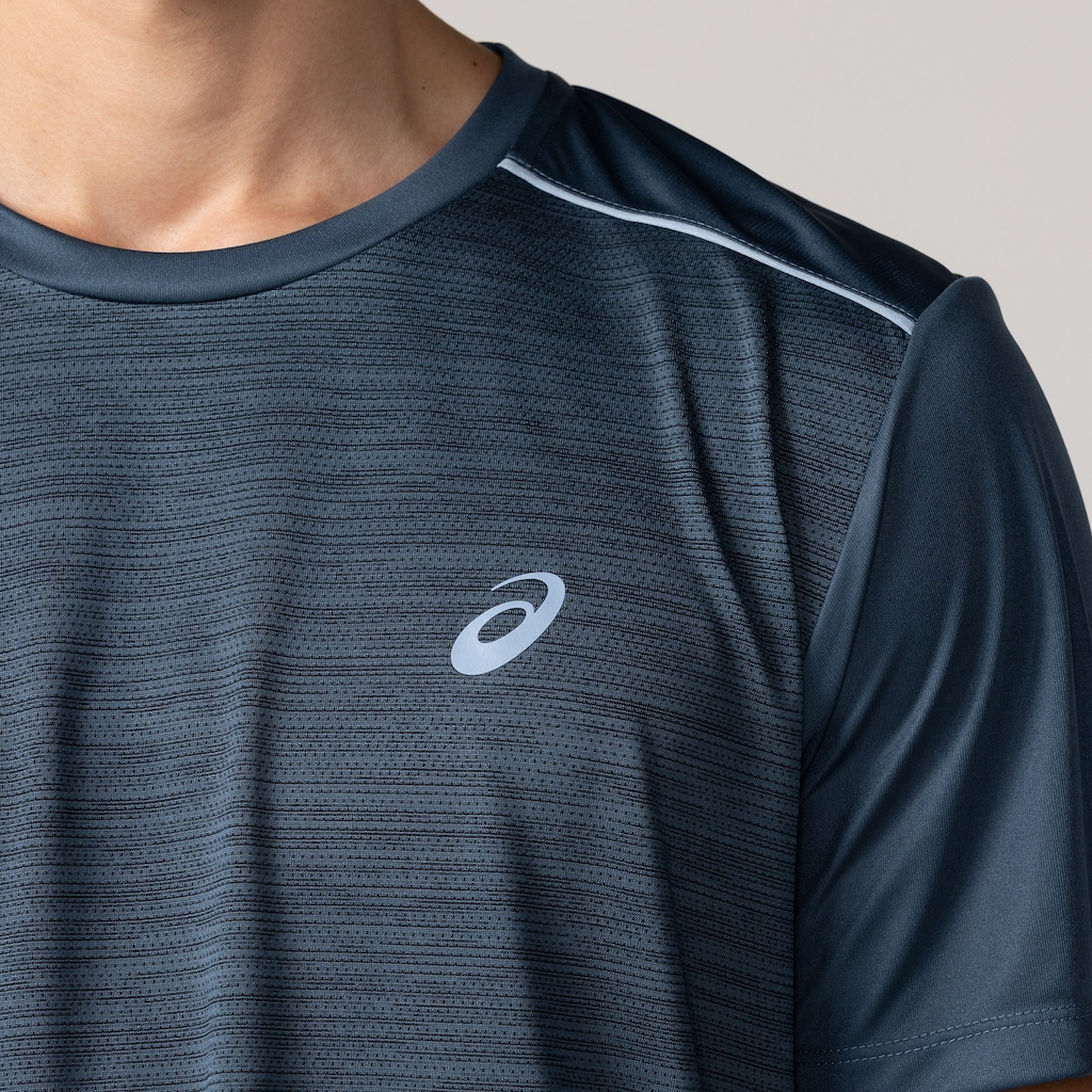 Imagem 4 do produto Camiseta Masculina ASICS Manga Curta Mesh Respirável Antiodor
