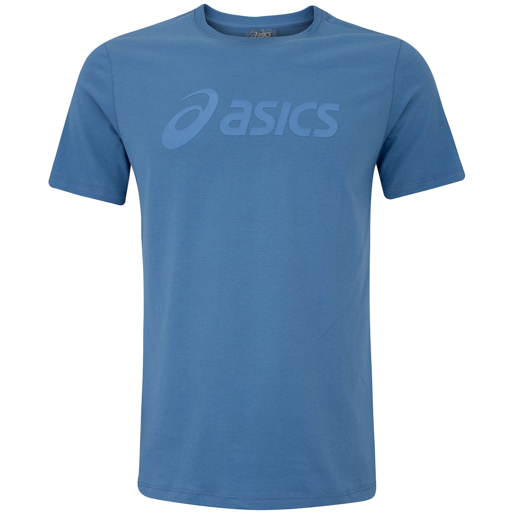 Imagem 1 do produto Camiseta Masculina ASICS Manga Curta Algodão Misto