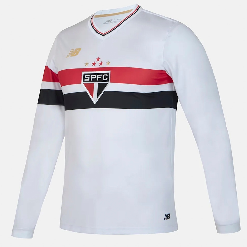 Imagem 3 do produto Camisa do São Paulo I 25/26 Away Manga Longa New Balance Unisex
