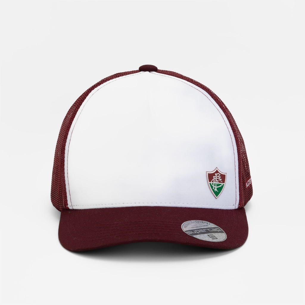 Imagem 2 do produto Boné do Fluminense Aba Curva Supercap Trucker Snapback Adulto