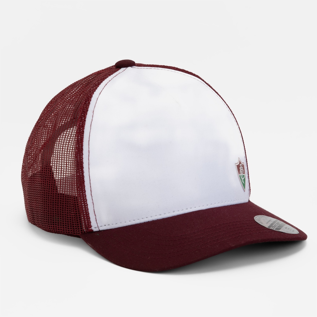 Imagem 3 do produto Boné do Fluminense Aba Curva Supercap Trucker Snapback Adulto