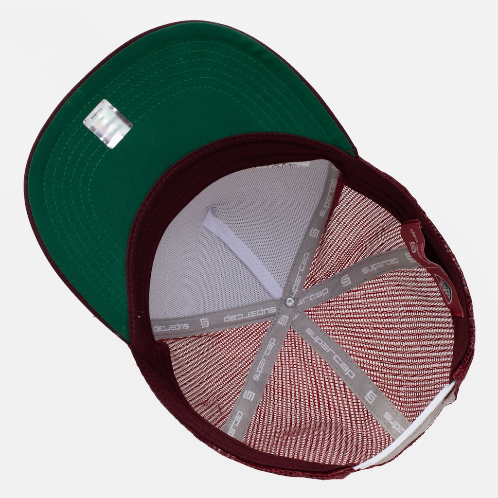 Imagem 4 do produto Boné do Fluminense Aba Curva Supercap Trucker Snapback Adulto