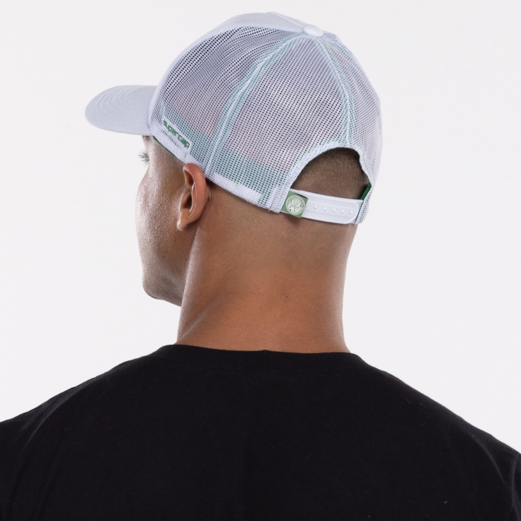 Imagem 3 do produto Boné Aba Curva do Palmeiras Supercap Trucker Estruturado Strapback Adulto