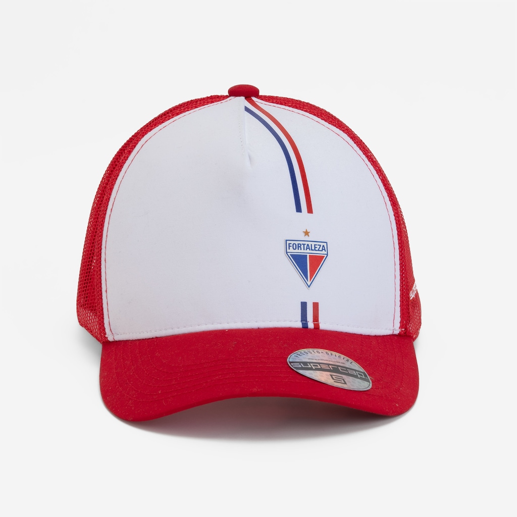 Imagem 2 do produto Boné do Fortaleza Aba Curva Supercap Trucker Strapback Adulto