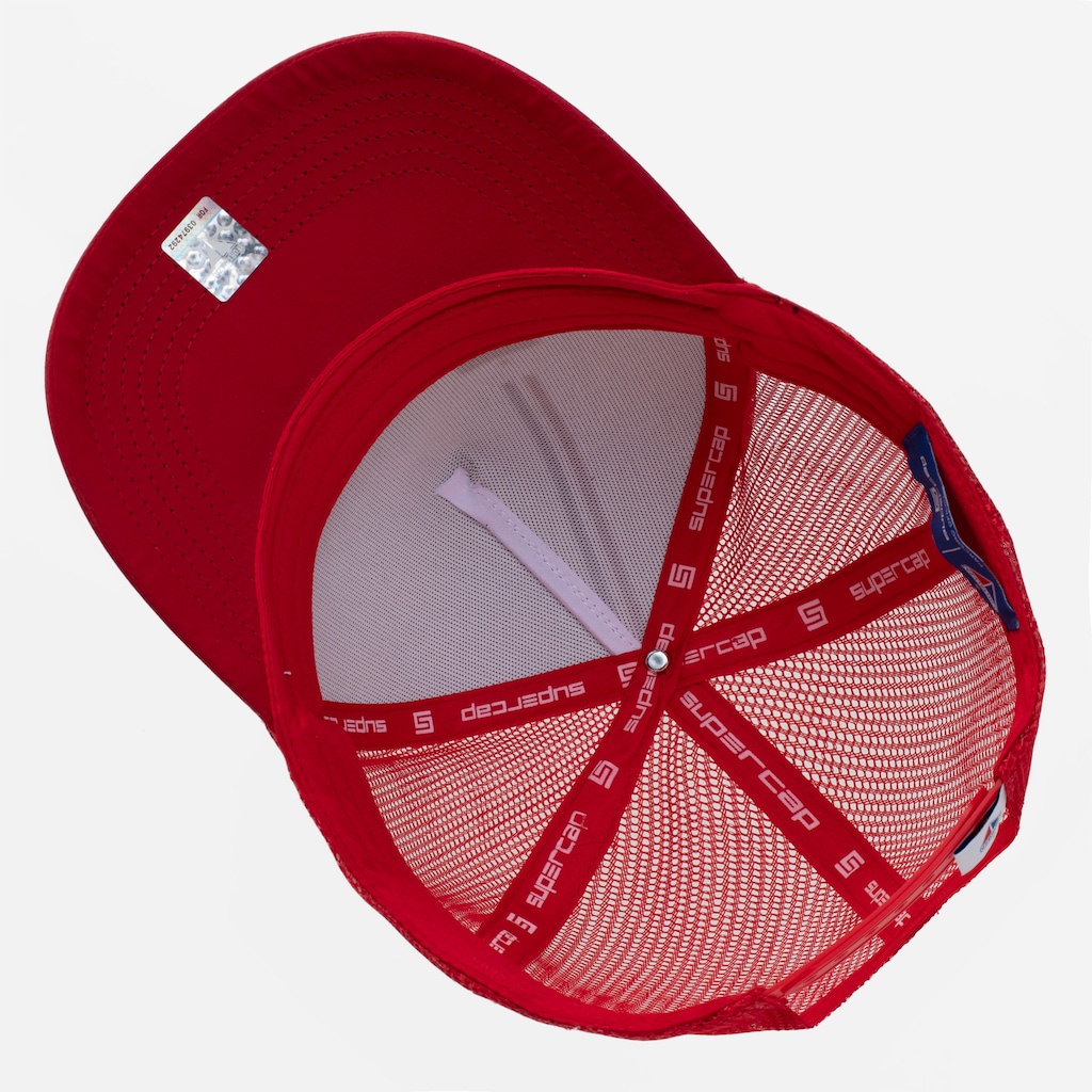 Imagem 4 do produto Boné do Fortaleza Aba Curva Supercap Trucker Strapback Adulto