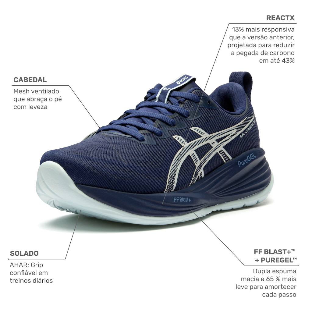 Imagem 2 do produto Tênis ASICS Gel-Cumulus 27 Feminino