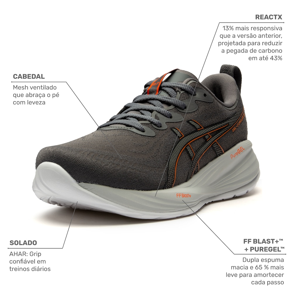 Imagem 2 do produto Tênis ASICS Gel-Cumulus 27 Masculino