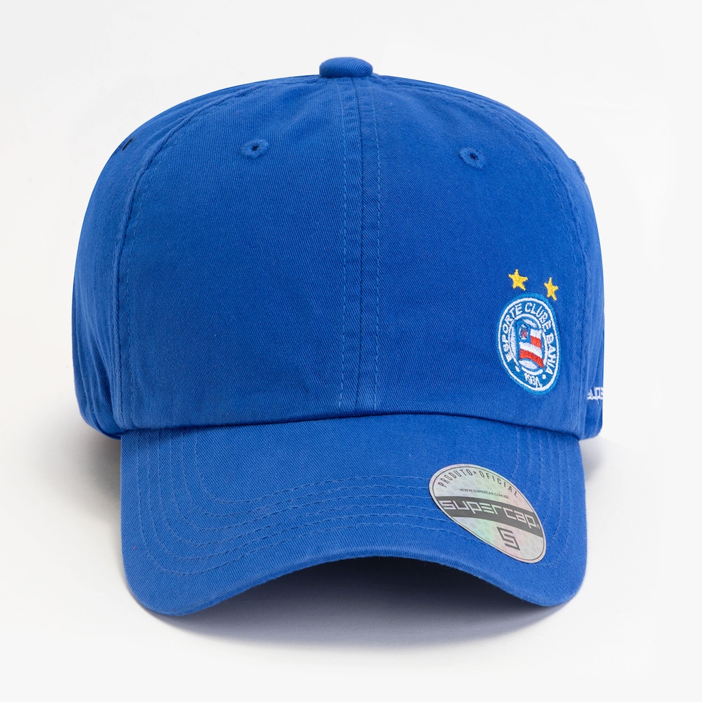 Imagem 2 do produto Boné do Bahia Aba Curva Supercap Snapback Bordado Adulto