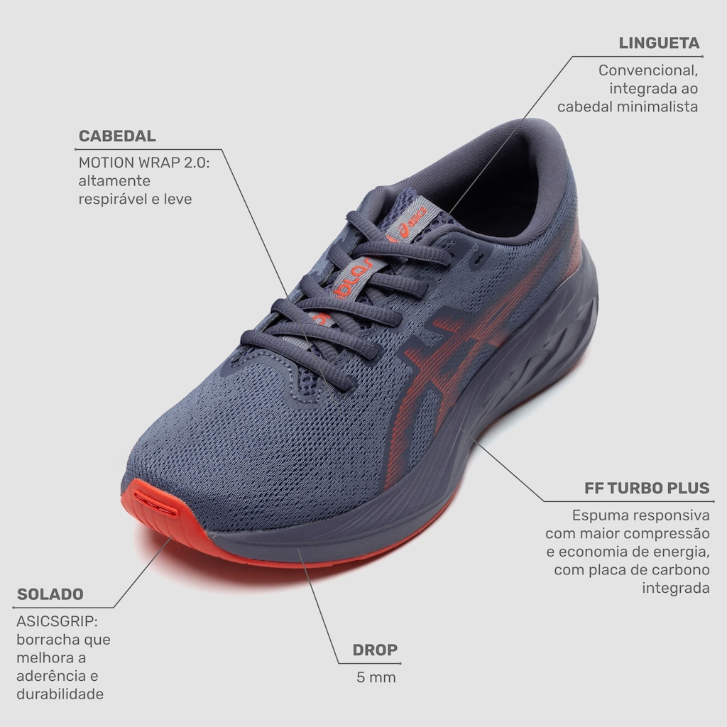 Imagem 2 do produto Tênis Infantil ASICS Novablast 5 GS