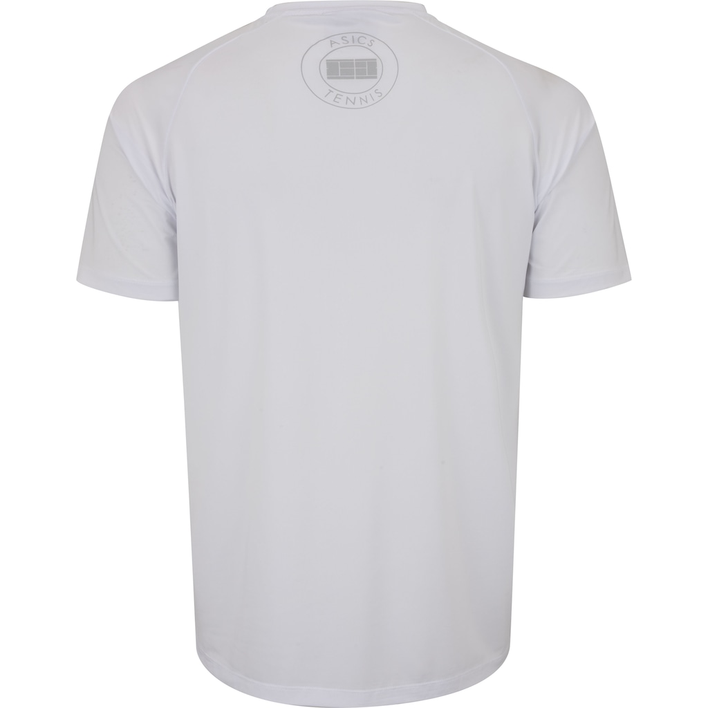 Imagem 2 do produto Camiseta Masculina ASICS Manga Curta Emblema Racket UV 50 Antiodor