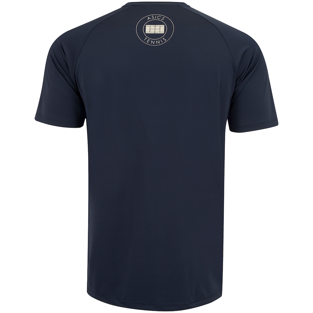 Imagem 2 do produto Camiseta Masculina ASICS Manga Curta Emblema Racket UV 50 Antiodor