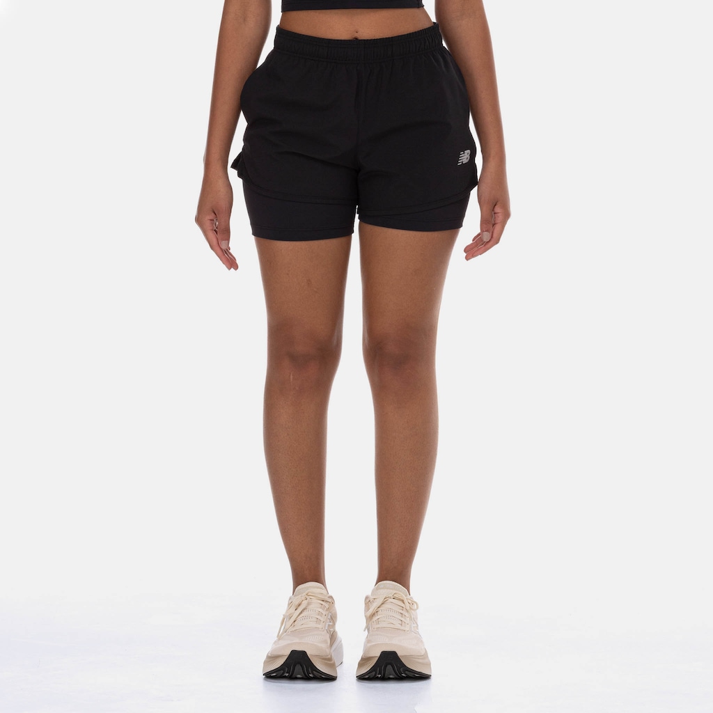 Imagem 3 do produto Short Feminino New Balance Sport Essentials 2 IN 1