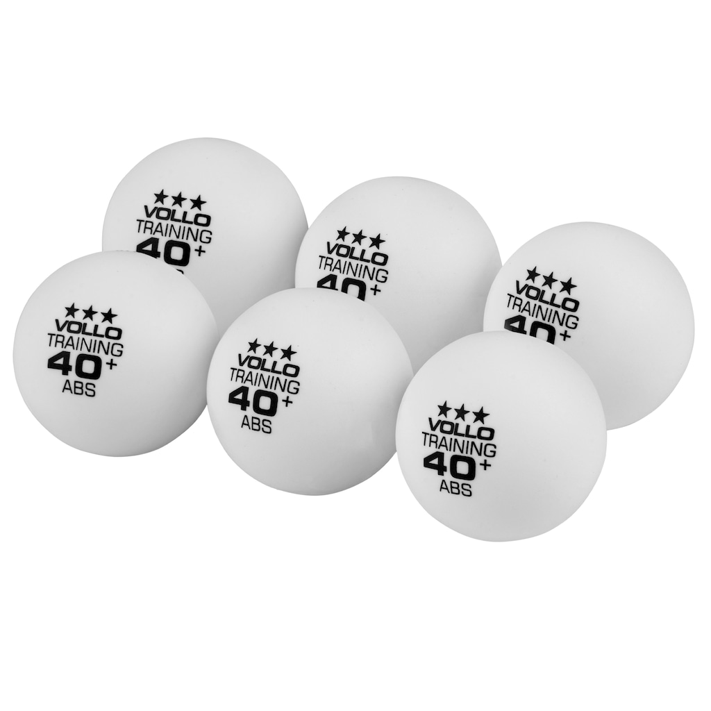 Imagem 2 do produto Kit de Bola de Tênis de Mesa Vollo 6 Unidades 3 Estrelas