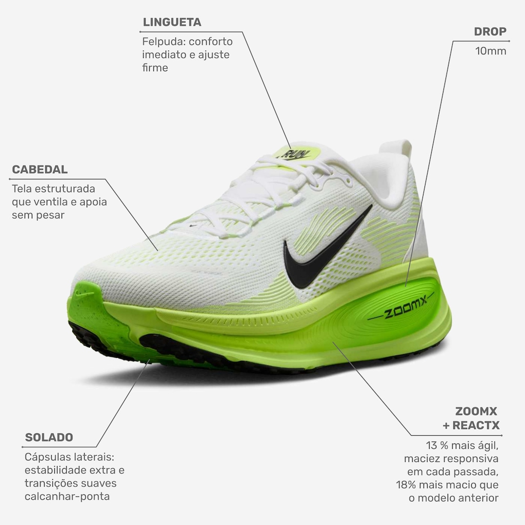 Imagem 2 do produto Tênis Masculino Nike Vomero 18