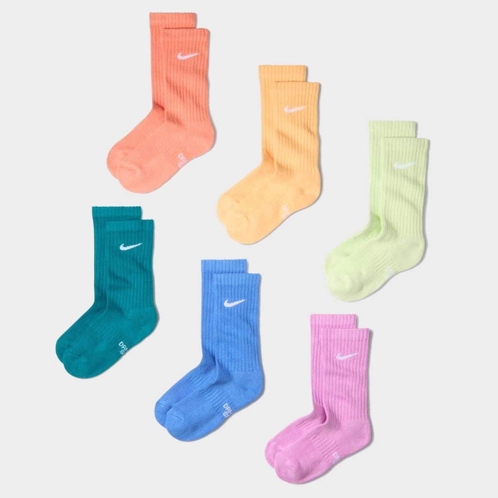Imagem 1 do produto Kit de Meias Nike Everyday Cushioned Crew Adulto 6 Pares