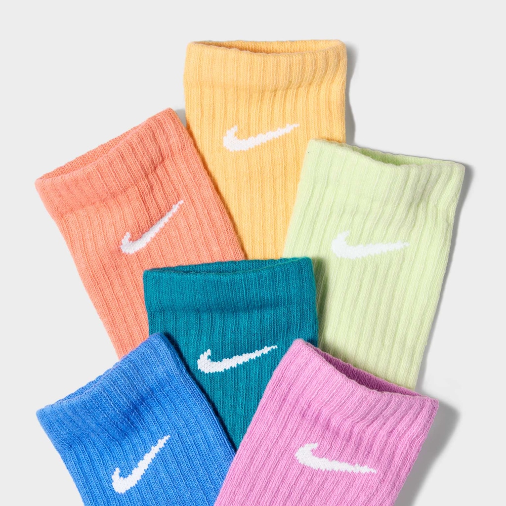 Imagem 2 do produto Kit de Meias Nike Everyday Cushioned Crew Adulto 6 Pares