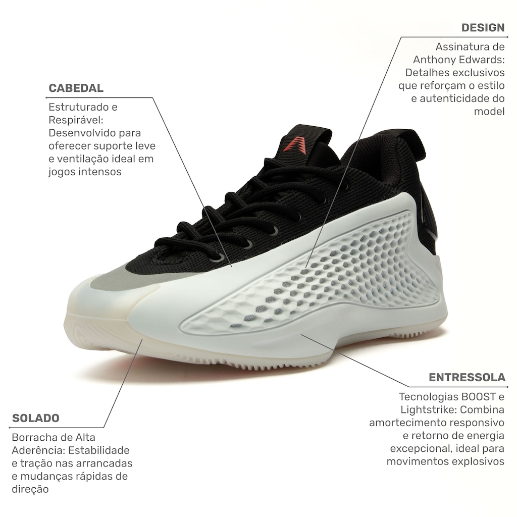 Imagem 2 do produto Tênis adidas A.E.1 Low Unissex