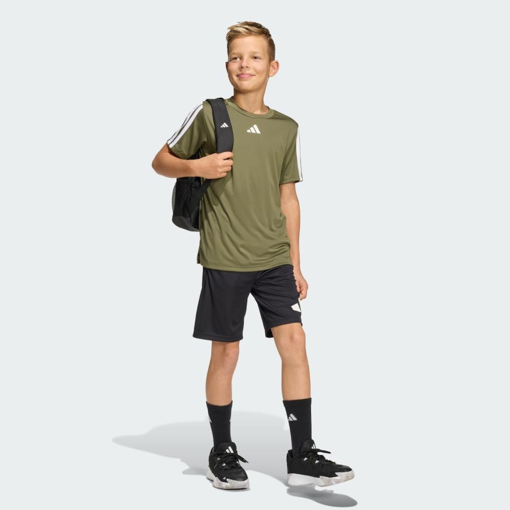 Imagem 3 do produto Camiseta adidas Train Essentials Três Listras Infantil