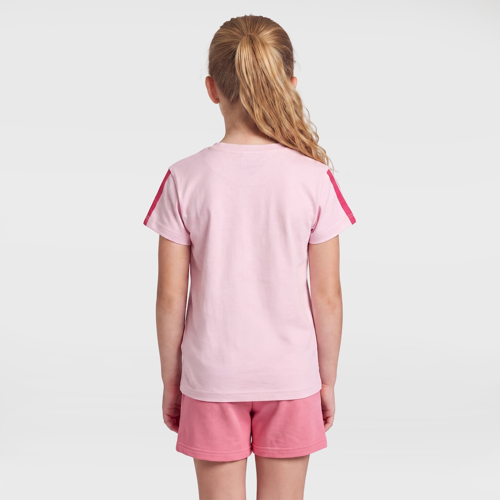 Imagem 2 do produto Camiseta Infantil adidas Manga Curta 3 Stripes