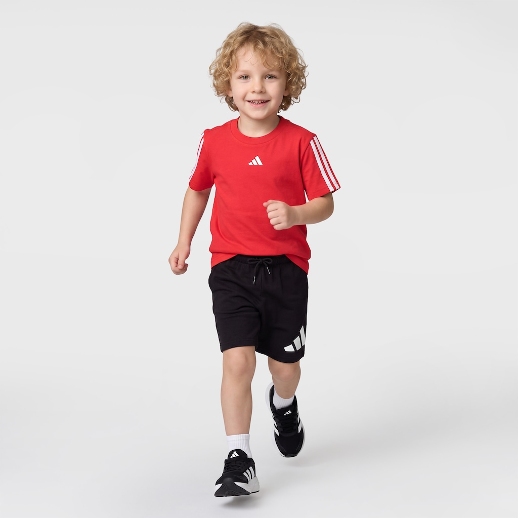 Imagem 3 do produto Camiseta adidas Manga Curta 3 Stripes - Infantil